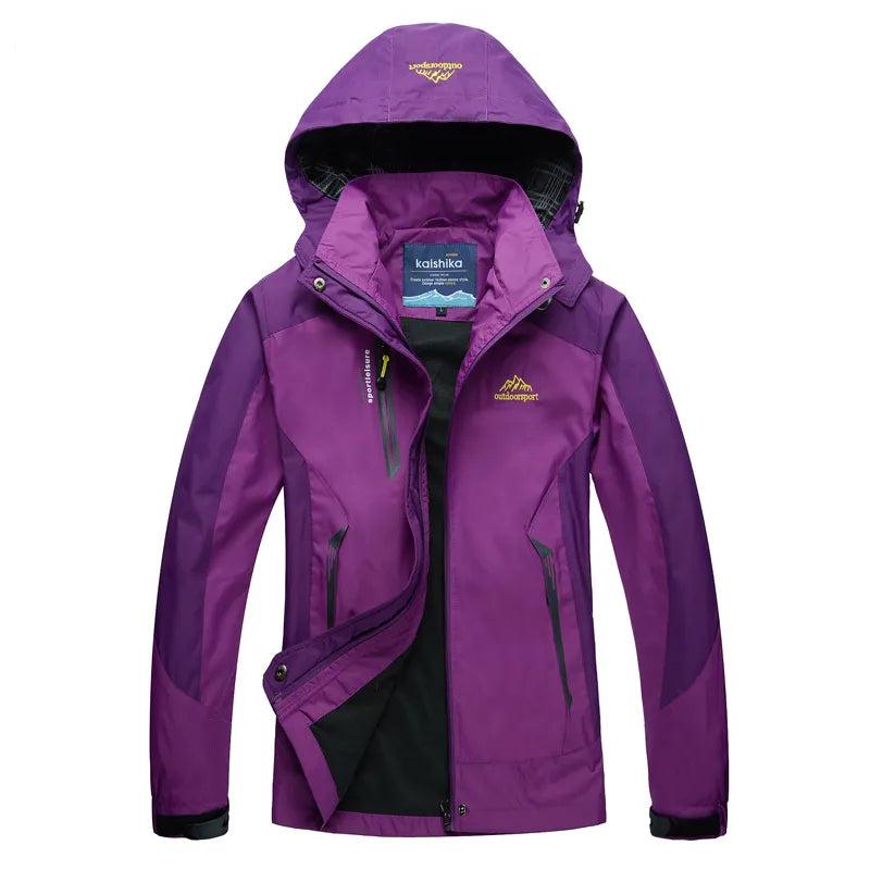 Image of Yvonne | Women's Color Block Hooded Jacket