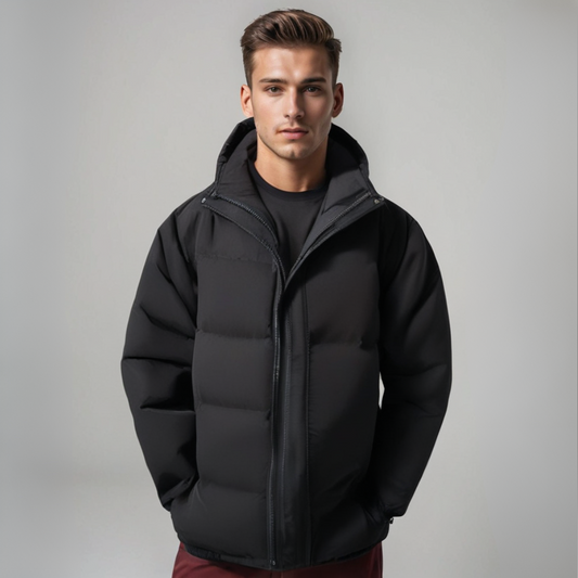 Image of Zane | Men's Hooded Puffer Jacket